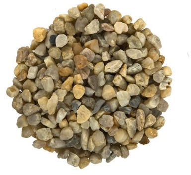 Aquariumpflanzen.net 25kg Aquarienkies hell, Körnung 4-8mm grob, Aquariumkies, Bodengrund