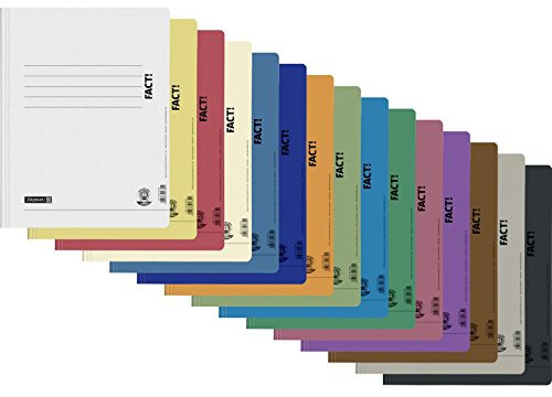 15 Schnellhefter Papphefter in 15 Farben Hefter Pappe Brunnen Fact Recycling Schule 250g
