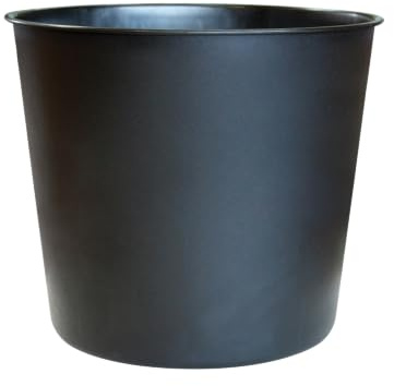 elho Brussels Diamond Hoch Easy Insert 32cm - Living Schwarz | ∅ 31.5 x H 27.6 cm | für den Innenbereich