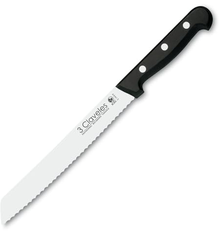 3 Claveles Couteau Pain 3 Claveles Intégré Extérieur Inox 20 Cm