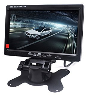 Pardarsey 17,8 cm (7 Zoll) LED-Hintergrundbeleuchtung, TFT-LCD-Monitor für Auto-Rückfahrkameras, Auto-DVD, Serveillance-Kamera, STB, Satellitenempfänger und andere Video-Geräte
