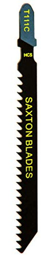 10 x Saxton Jigsaw Blades Wood T111C fit Bosch, Dewalt, Hitachi, Makita, Festool etc
