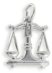 Sternzeichen Anhänger Waage Massiv Sterling Silber 925 (Art.213209)