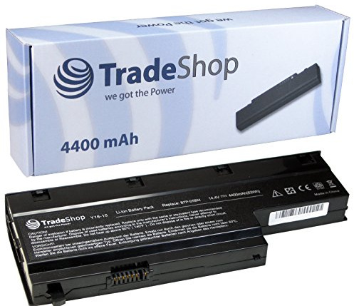 Hochleistungs Notebook Laptop AKKU 4400mAh für Medion Akoya Akoya P7615 P7618 E7214 E7216 MD97476 MD98360 MD98410 MD98550 MD98580 P-7615 P-7618 E-7214 E-7216 MD-97476 MD-98360 MD-98410