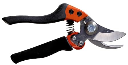 Bahco PXR-M3 Bypass Secateurs with Medium Revolving Handle Cutting Head, Multi-Colour, Size 3