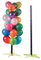 esscosa Arbre à ballons Support pour arbre à ballons 165 cm Bleu et Blanc Fête TOYS_AND_GAMES