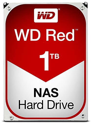 Western Digital Red 1TB SATA 6 GB/s - Disco Duro (Serial ATA III, 1000 GB, 8,89 cm (3.5), 0,6W, 3,7W, 3,7W)