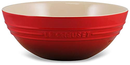 LE CREUSET 91013925060000 25 cm Salad Bowl, Red