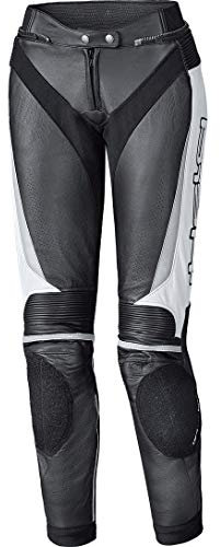 Held Motorradhose Lane II Damen Lederhose schwarz/weiß 40, Sportler, Ganzjährig