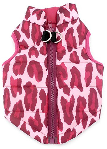 smalllee_Lucky_Store Hundejacke wasserdicht, Hundemantel, GeschirrWeste für kleine Hunde Katzen Haustiere hundebekleidung Chihuahua wintermantel Shih tzu