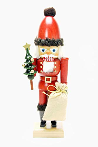 Christian Ulbricht Noël Allemand Casse-Noisette Santa Claus - 30,0 cm / 12 Pouces - Authentique Allemand Casse-Noisettes Erzgebirge
