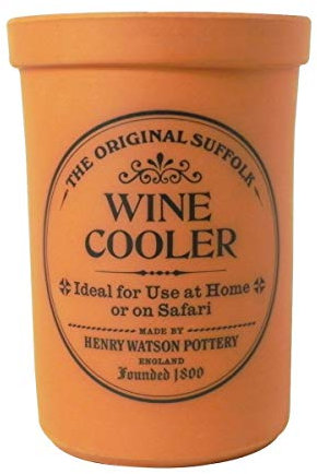 Terracotta winecooler, Made in England, The Original Suffolk Collection by Henry Watson.