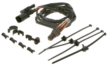 BOSCH Lambdasonde 0258007361 | Kompatibel mit: AUDI A8 D3, Q7, SEAT TOLEDO II, VW BORA I, BORA Variant, GOLF IV, GOLF IV Variant, NEW BEETLE, PASSAT B5.5