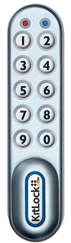 Codelocks 1000 SG KL1000 Locker Lock, Silver Grey