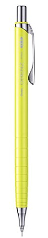 Pentel PP503-GTF Orenz Druckbleistift mit innovativer Minenführung 0.3 mm, Härtegrad B, 1 Stück Geschenkverpackung, gelb