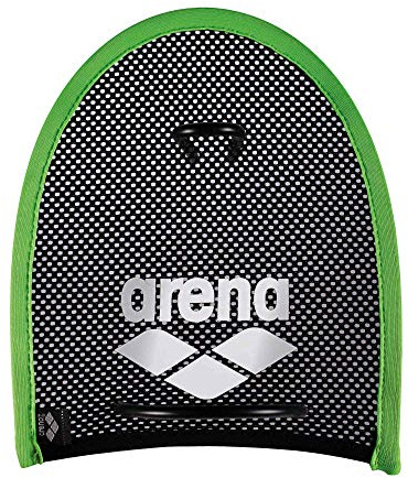 arena unisex svärm tävling träningshjälp hand paddles nät för styrketräning grün (Acid Lime-Black) Medium
