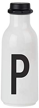 Design Letters - Trinkflasche - Buchstabe: P