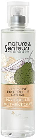 NATURE & SENTEURS - Eau de Cologne Naturelle Authentique 100ml - Parfum Mixte - Cologne aux Notes Fraîches et Orangées - Fabriquée en France - 98% d'origine Naturelle