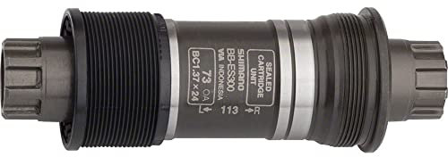 SHIMANO Shimano ES300 73 x 113mm Octalink V2 Spline Grau English Bottom Bracket für Fahrrad