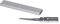 Home Xpert Zahnfreund Pulitore dentale per dentisti, lunghezza 4 cm, manico incluso, lunghezza totale 5,5 cm, con custodia, colore platino con vera foglia argento