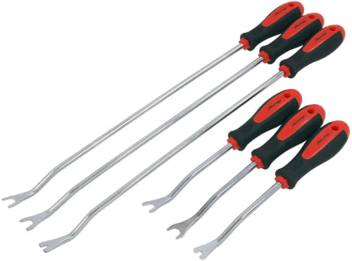 Neilsen CT2370 6pc Trim & Door Panel Tool Set - Standard/Extra Long U Slot