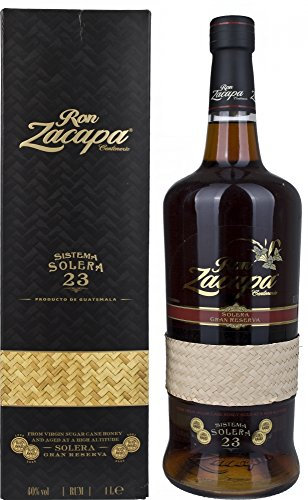 Zacapa Amérique Latine 23 Solera Gran Reserva Rhum avec Papier Cadeau 1 L