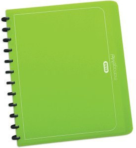Elba 5 x Ringmappe Manageme! Information-Manager A4 25 Hüllen grasgrün