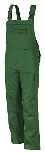 Qualitex Latzhose MG 300 g - Unisex Arbeitshose 'Comfort' - komfortable Blaummann für Männer und Frauen