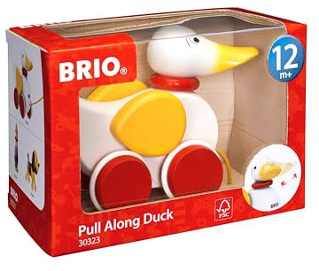 BRIO 30323001 - Nachziehente, weiß