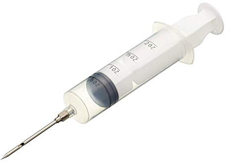 KitchenCraft Jeringa de Cocina, Jeringa para Carne, Inyector de Carne