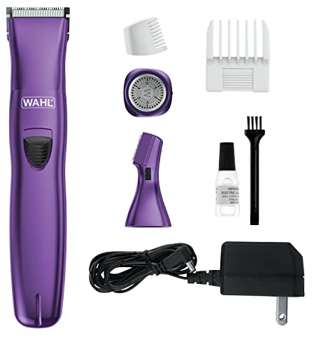 Wahl Pure Confidence Rechargeable Electric Trimmer, Shaver, & Detailer for Smooth Shaving & Trimming of The Face, Underarm, Eyebrows, & Bikini Areas – Model 9865-100