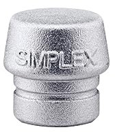 Halder 3209040 40 mm EH 3209 Aluminium Simlpex Soft-Face Mallet Head - Multi-Colour