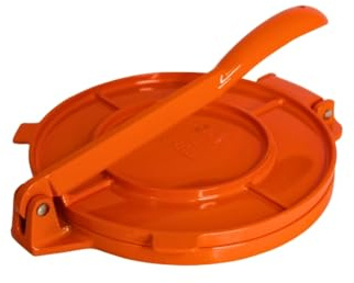 IMUSA USA Tortilla-Presse, Aluminium, 20,3 cm, Orange