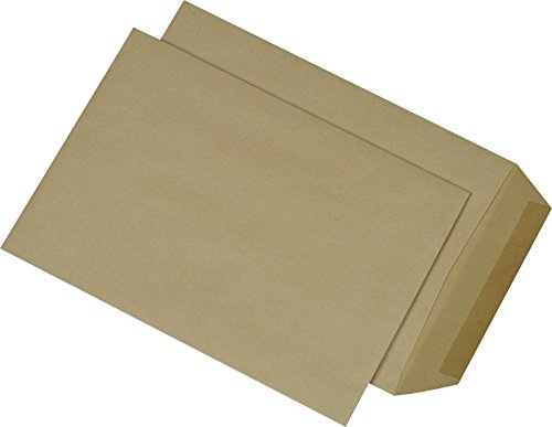 MAILmedia 36106/7 Versandtaschen B5 naßklebend, ohne Fenster,90 g/qm