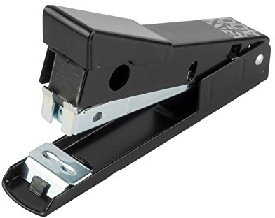 SAX FROG 400 Hefter - Klassisches Heftgerät | Komplett aus Metall | Sehr robust und langlebig | 10 Jahre Garantie