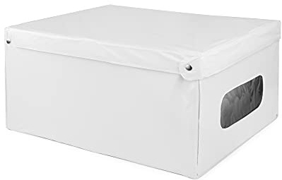 Compactor Hause 25 cm PVC und Smart-Box, Pappe, weiß
