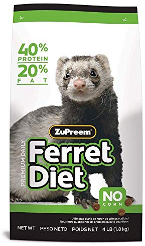 ZuPreem Premium Daily Ferret Food, Chicken & Egg Diet, 4 lb