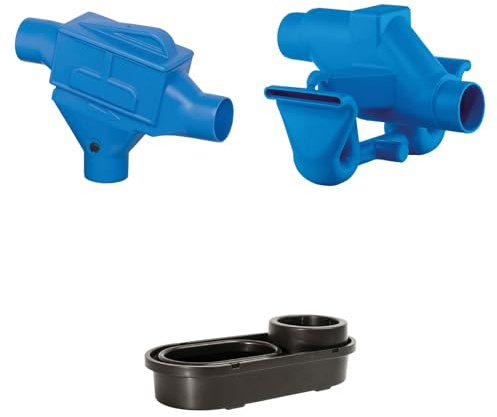 Regenwasserfilter Zisternenfilter 3P Spar-Set GZ mit Kunststoffsieb für den Einbau in die Zisterne, Anschluss DN100, Höhenversatz 235mm. Für die Regenwassernutzung zur Gartenbewässerung.