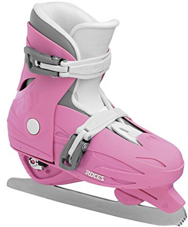 Roces Kinder Schlittschuhe MCK II F Größenverstellbar verstellbar, deep pink-White, 30-35