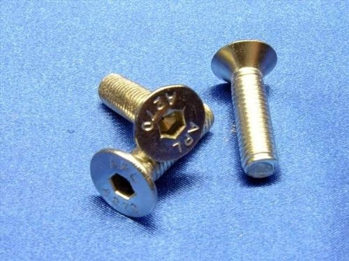 50 Stück Senkkopfschraube mit Innensechskant DIN 7991 V2A Edelstahl M10 x 20 mm