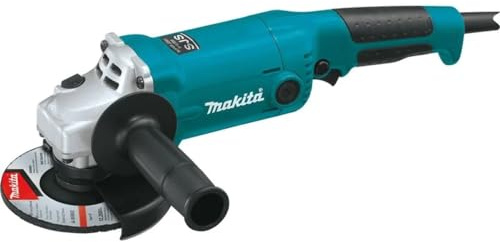 Makita GA5020Y 5 SJS Angle Grinder, with AC/Dc Switch, Blue