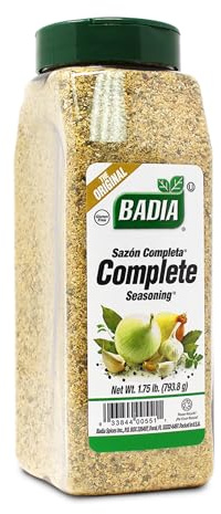 Badia Complete Seasoning, 28oz - All-Purpose Spice Blend of Garlic, Onion, Salt, Pepper, Herbs & Spices - Savory Signature Blend