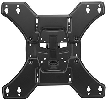 One For All - Soporte de Pared Universal para TV de 13 a 65” Giratorio 90° Peso máx. 50kg - para Todo Tipo de TVs LED, LCD, Plasma, OLED - Negro - WM4441