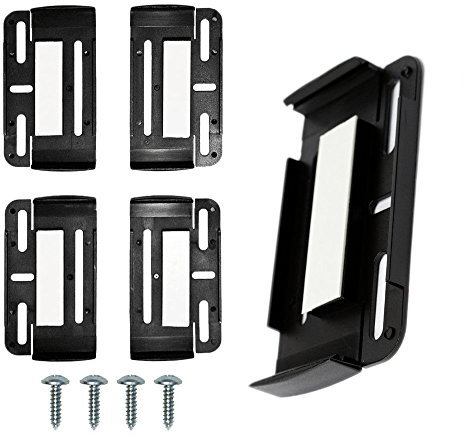 SimpleFix rahmenlose Kennzeichenhalter in Schwarz Variable Länge 40 42 44 46 48 52