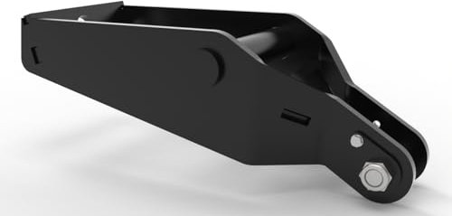 Joma-Tech Anbaubock für Forstgreifer kompatibel mit Lehnhoff MS03 / SW03 - [ ohne Pendelgelenk ]