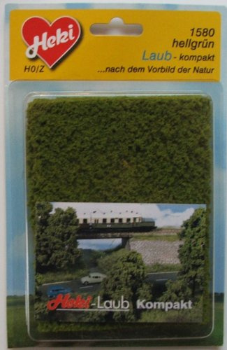 Heki 1580 Laub Kompakt, Größe 28 x 14 cm, Farbe: Hellgrün