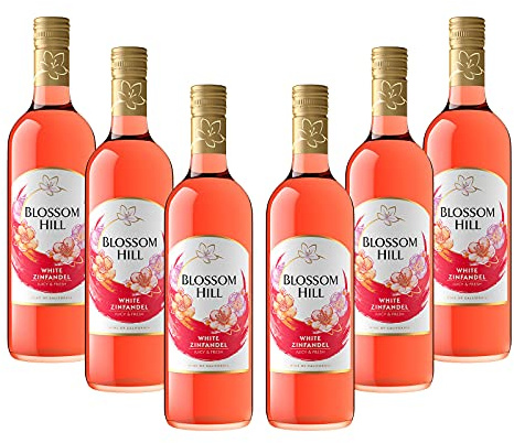 Blossom Hill White Zinfandel Rose Wine 75 cl (Case of 6)