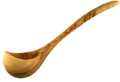 D.O.M. Die Olivenholz-Manufaktur - Cucharón de Madera de Olivo, Unico, 30 cm