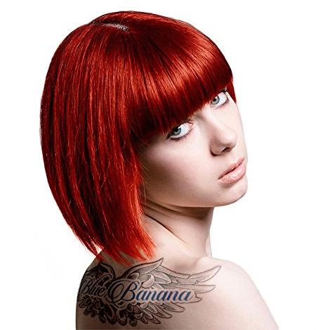 TINTE COLOR FANTASIA STARGAZER SIN AMONIACO PROFESIONAL COLOR FOXY RED 70ML + INCLUYE GUANTES