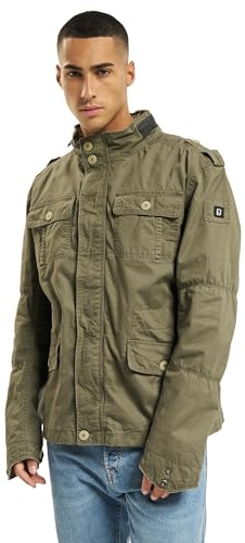 Brandit Britannia Winter Jacket Hombre Chaqueta de Invierno Camuflaje oscuro
